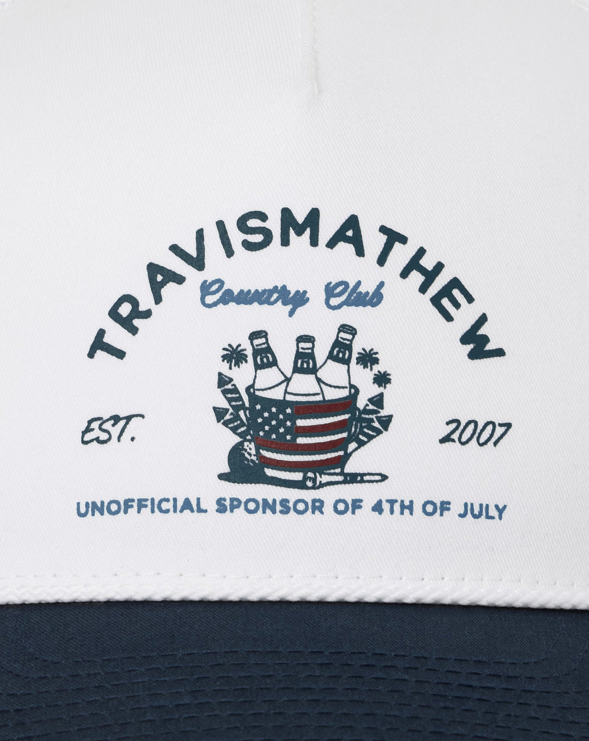 TravisMathew | Firecracker Fiesta Snapback Hat - White