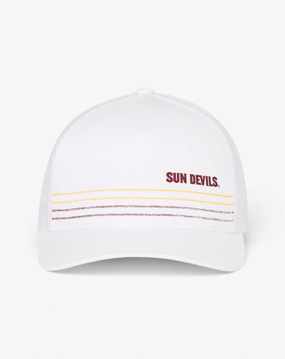 TravisMathew | ASU Drum Major Snapback Hat - White