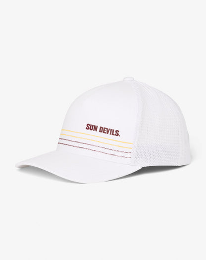 TravisMathew | ASU Drum Major Snapback Hat - White