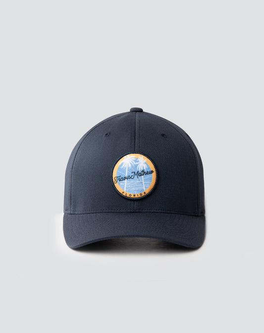 TravisMathew | Stingray Shuffle Snapback Hat - Blue Nights