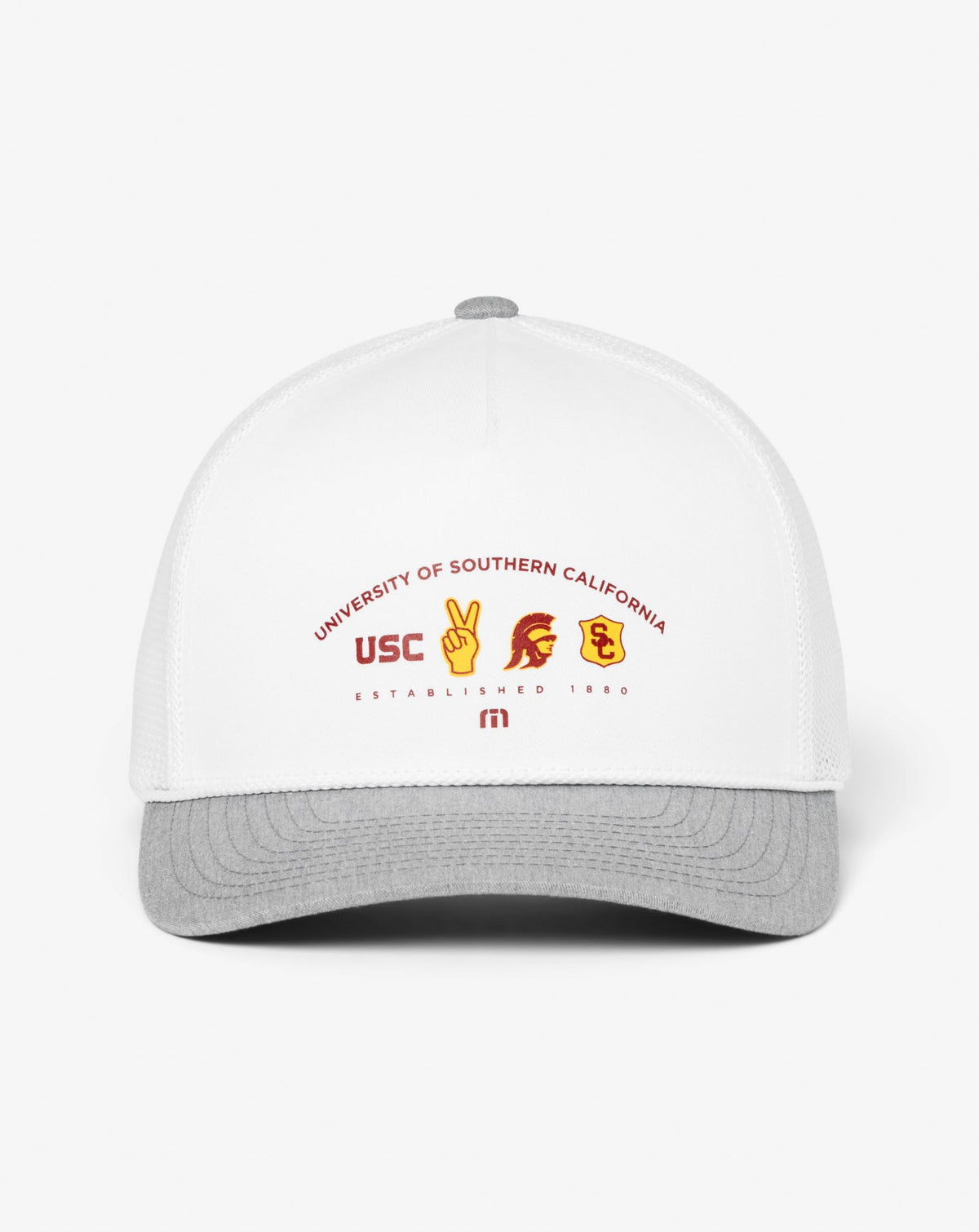 TravisMathew | USC Defensive Line Snapback Hat - White