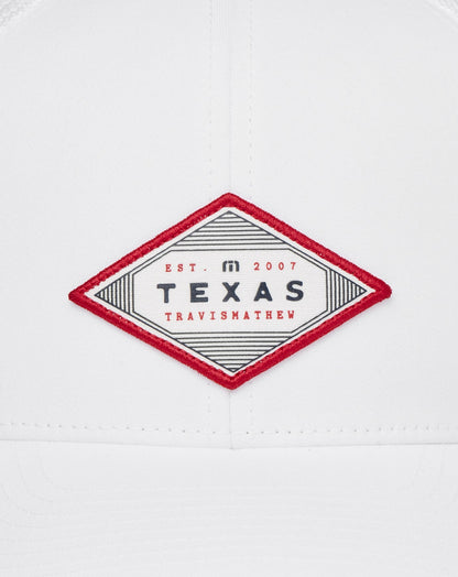 TravisMathew | Bellville Tx 2.0 Snapback Hat - White