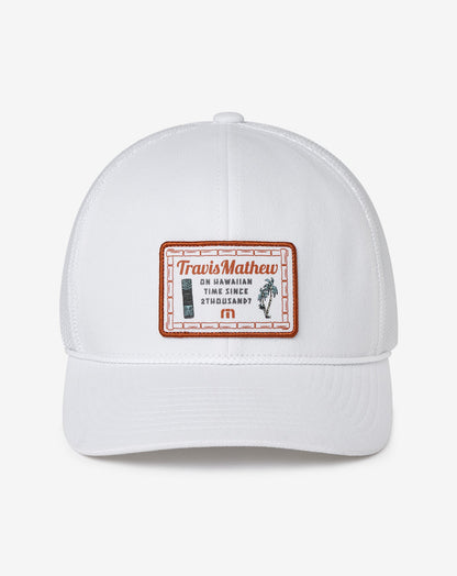 TravisMathew | Haupaia Pie Snapback Hat - White