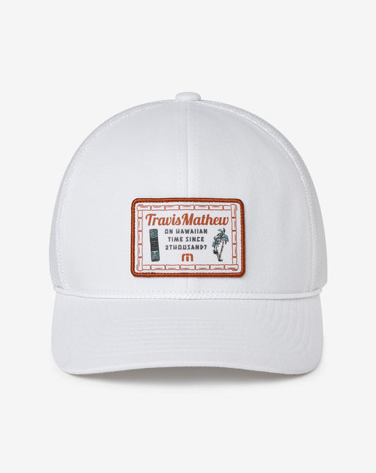 TravisMathew | Haupaia Pie Snapback Hat - White