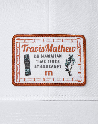 TravisMathew | Haupaia Pie Snapback Hat - White