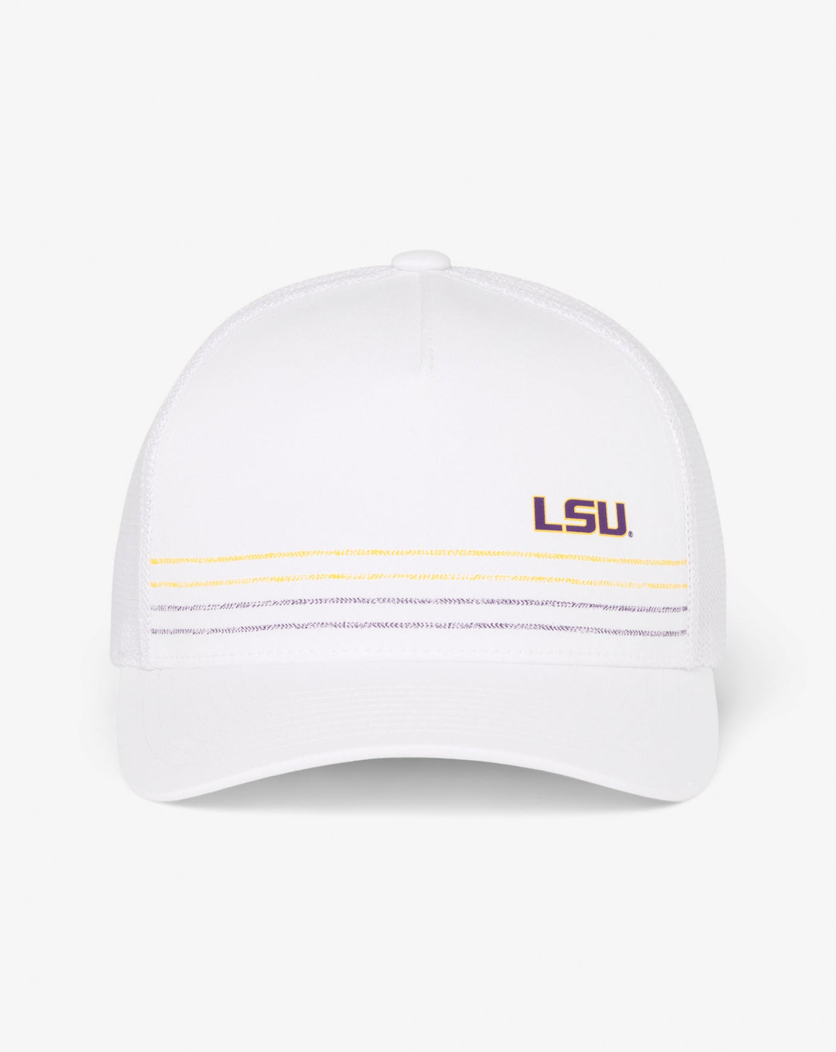 TravisMathew | LSU Drum Major Snapback Hat - White