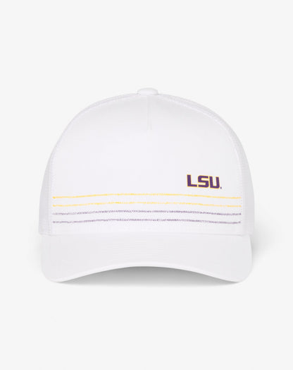 TravisMathew | LSU Drum Major Snapback Hat - White