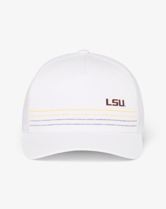 TravisMathew | LSU Drum Major Snapback Hat - White