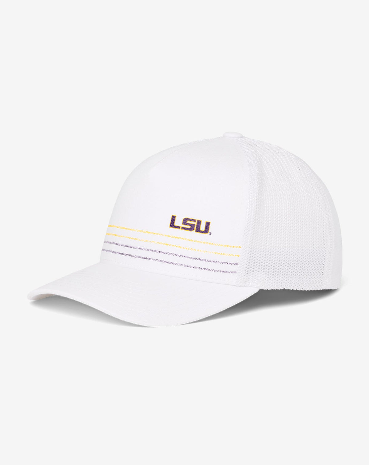 TravisMathew | LSU Drum Major Snapback Hat - White