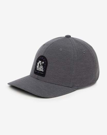 TravisMathew | Myths And Legends Snapback Hat - Heather Grey Pinstripe