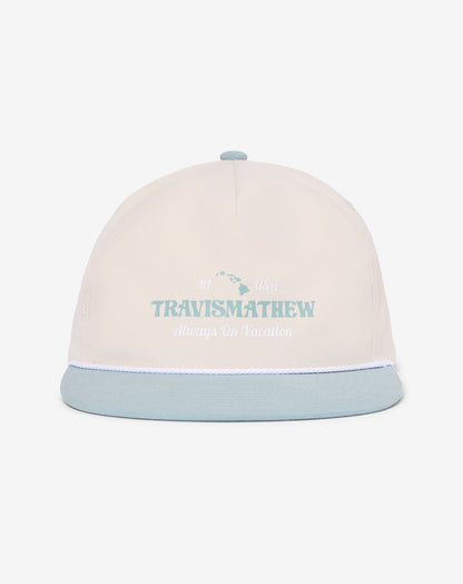 TravisMathew | Helm Hopper Snapback Hat - Moonbeam