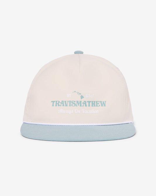 TravisMathew | Helm Hopper Snapback Hat - Moonbeam