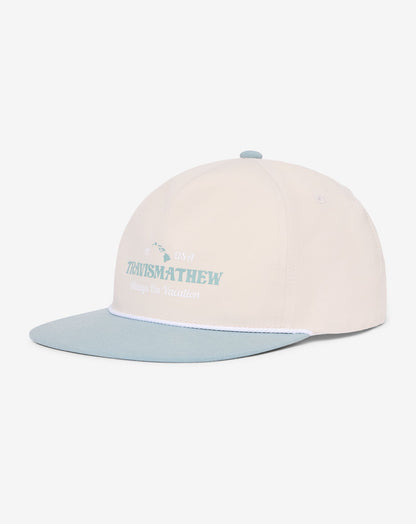 TravisMathew | Helm Hopper Snapback Hat - Moonbeam