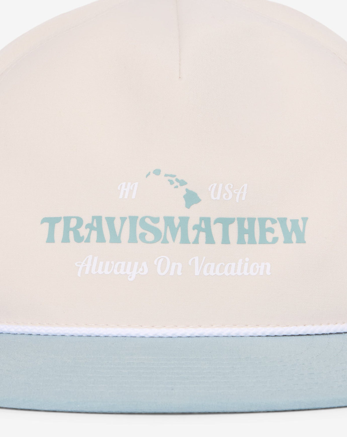 TravisMathew | Helm Hopper Snapback Hat - Moonbeam