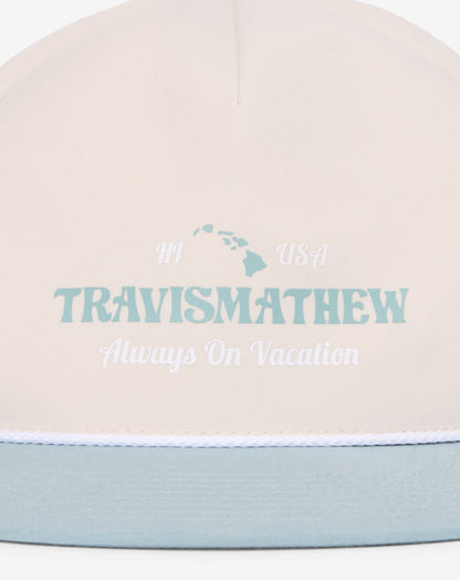 TravisMathew | Helm Hopper Snapback Hat - Moonbeam