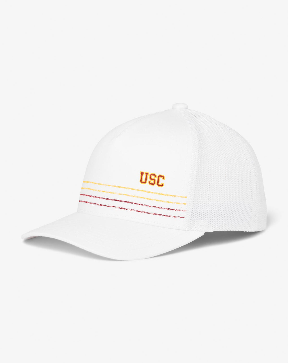 TravisMathew | USC Drum Major Snapback Hat - White