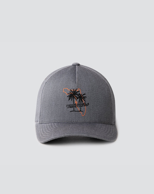 TravisMathew | Best Beach Snapback Hat - Heather Quiet Shade