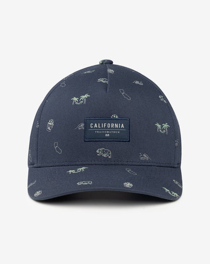 TravisMathew | Sausalito Snapback Hat - Blue Nights