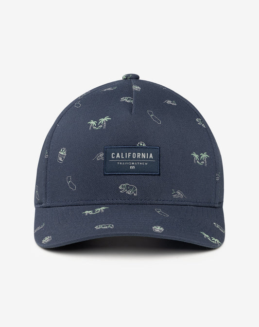 TravisMathew | Sausalito Snapback Hat - Blue Nights