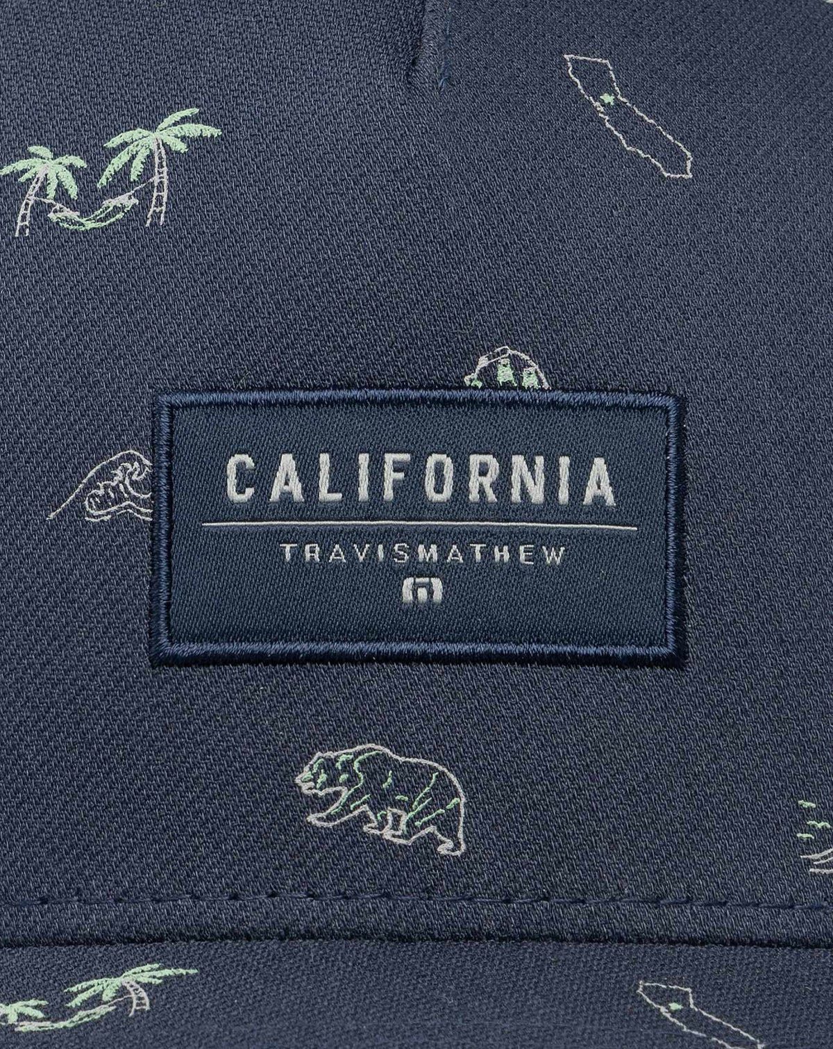 TravisMathew | Sausalito Snapback Hat - Blue Nights