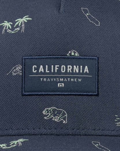 TravisMathew | Sausalito Snapback Hat - Blue Nights