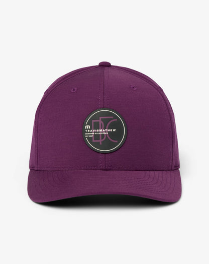 TravisMathew | Burnley Always The Optimist Snapback Hat - Claret