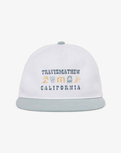 TravisMathew | Sequoia Spirit Snapback Hat - White
