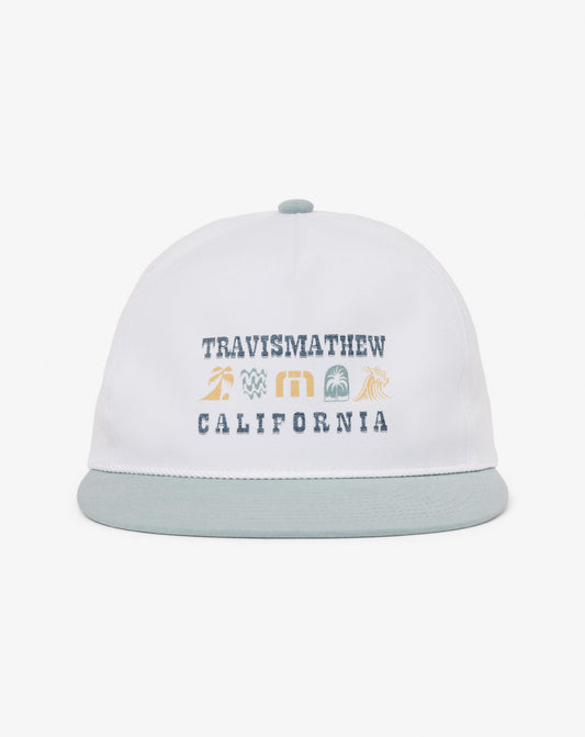 TravisMathew | Sequoia Spirit Snapback Hat - White