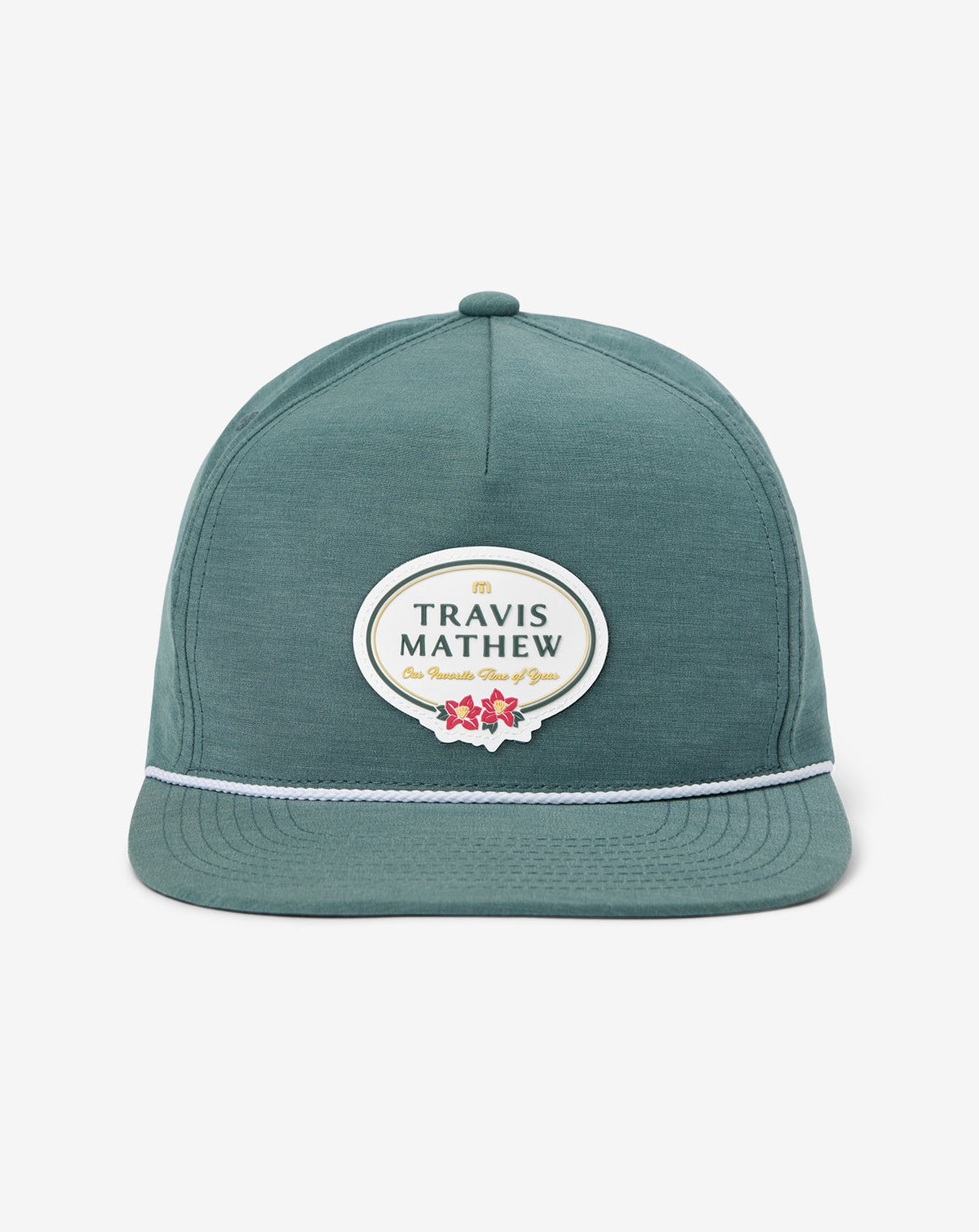 TravisMathew | Patron Badge Snapback Hat - Silver Pine