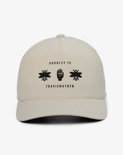 TravisMathew | Burnley Run The Gamut Snapback Hat - Moonbeam