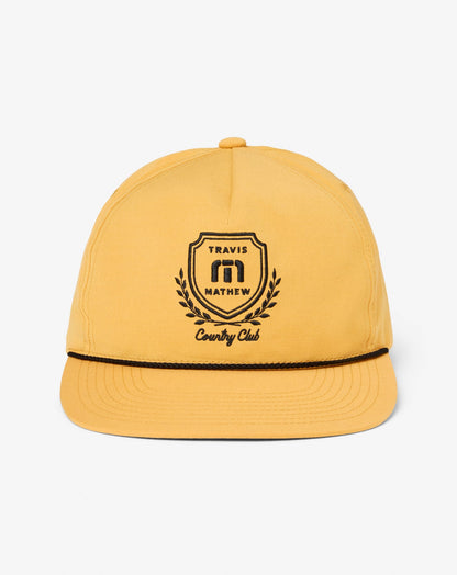 TravisMathew | Local Favorite Snapback Hat - Spruce Yellow