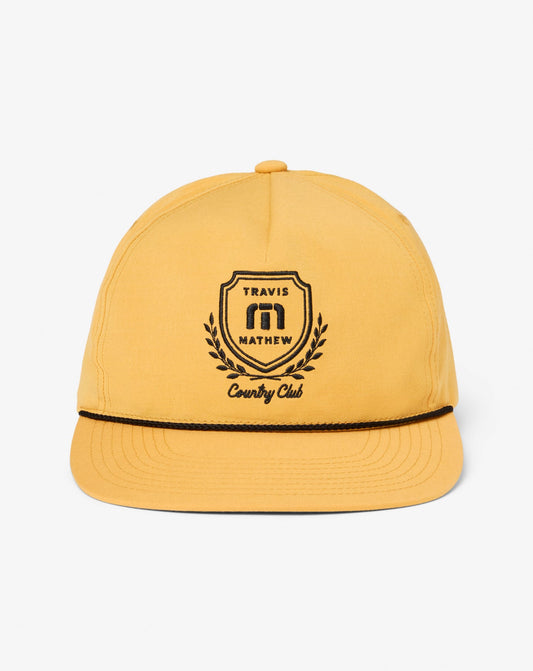 TravisMathew | Local Favorite Snapback Hat - Spruce Yellow
