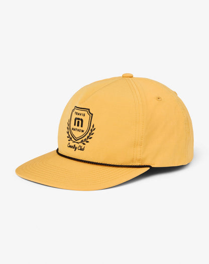 TravisMathew | Local Favorite Snapback Hat - Spruce Yellow