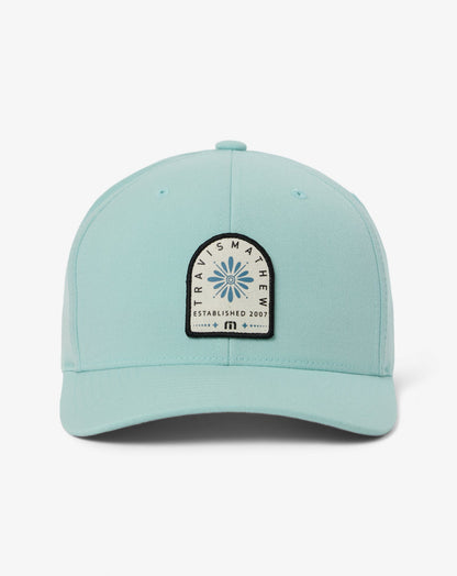TravisMathew | Loyalty Points Snapback Hat - Eggshell Blue