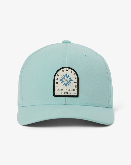 TravisMathew | Loyalty Points Snapback Hat - Eggshell Blue