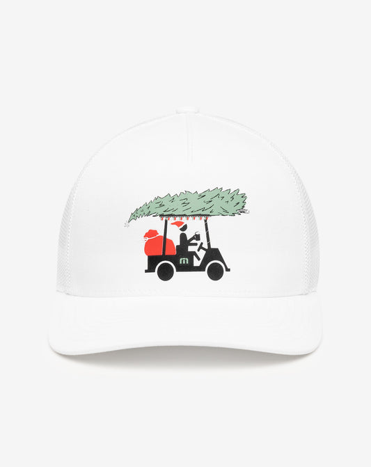 TravisMathew | Bag Of Gifts Snapback Hat - White