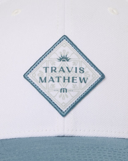 TravisMathew | Base Fare Snapback Hat - White