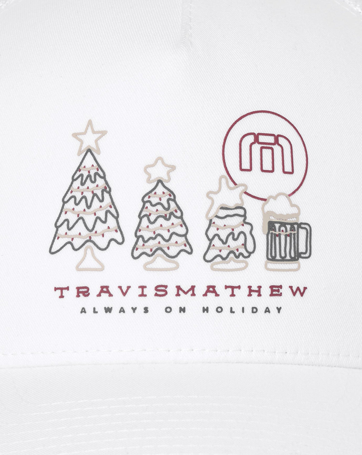 TravisMathew | Gifting Snapback Hat - White