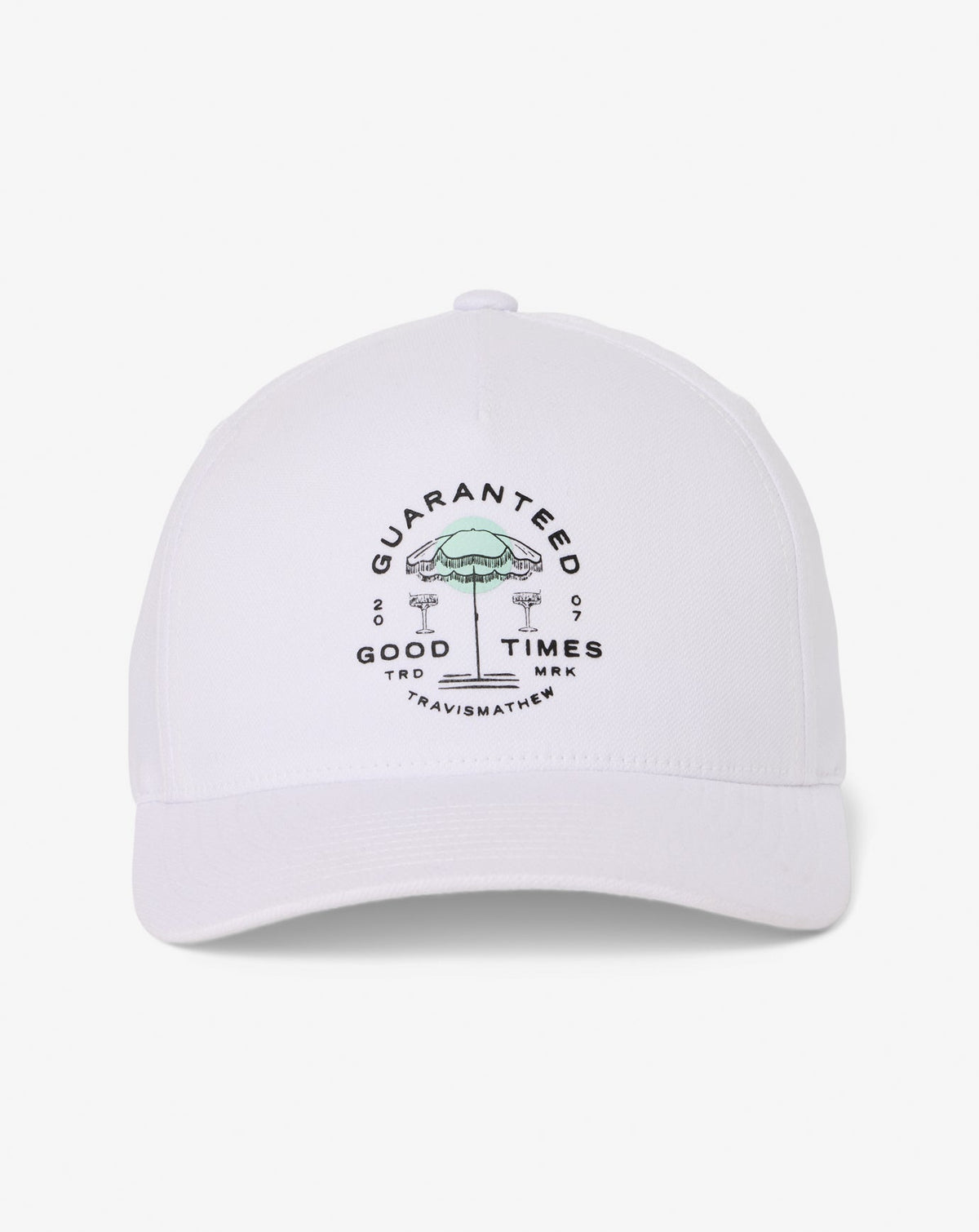 TravisMathew | Summer Sail Snapback Hat - White