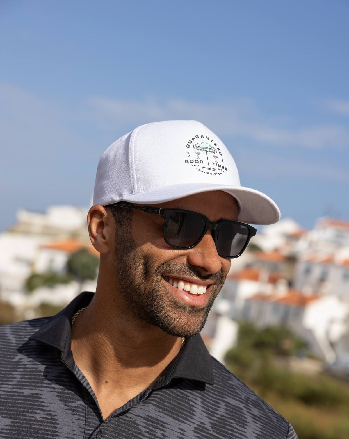 TravisMathew | Summer Sail Snapback Hat - White