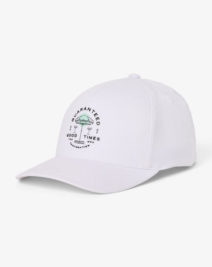 TravisMathew | Summer Sail Snapback Hat - White