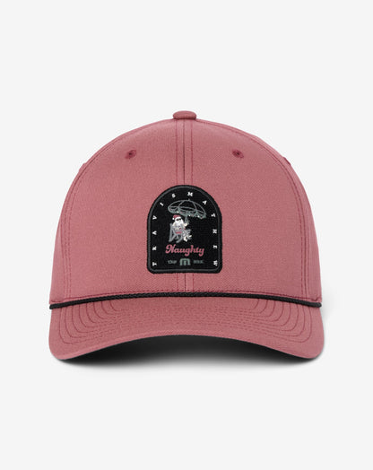 TravisMathew | Claus A Scene Snapback Hat - Roan Rouge