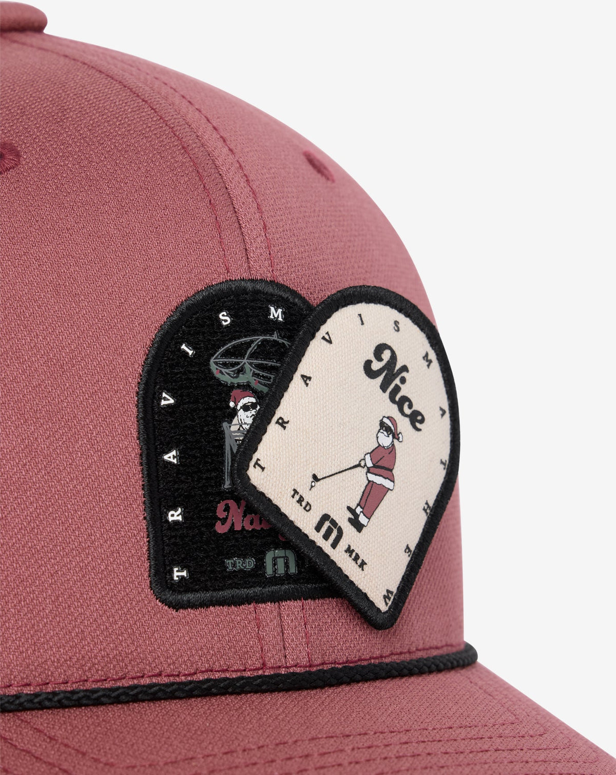 TravisMathew | Claus A Scene Snapback Hat - Roan Rouge