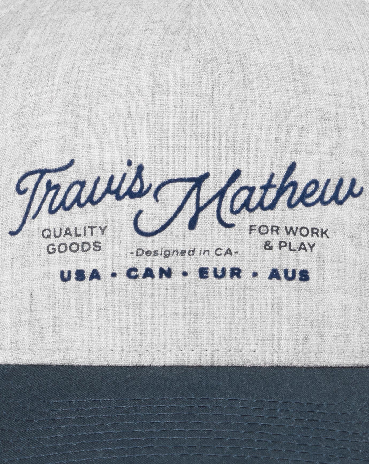 TravisMathew | Perfect Plan Snapback Hat - Heather Grey