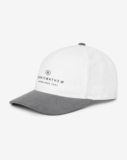 TravisMathew | Bike Tour Snapback Hat - White