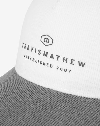 TravisMathew | Bike Tour Snapback Hat - White