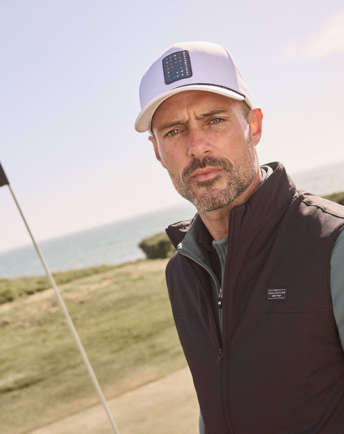 TravisMathew | Welcome Tour Snapback Hat - White