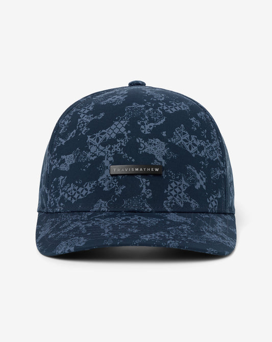 TravisMathew | Underwater Canyon Snapback Hat - Total Eclipse