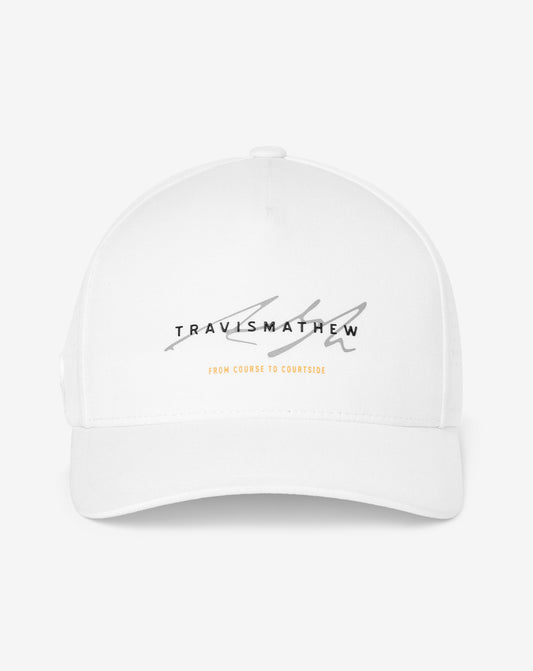 TravisMathew | On Target Snapback Hat - White