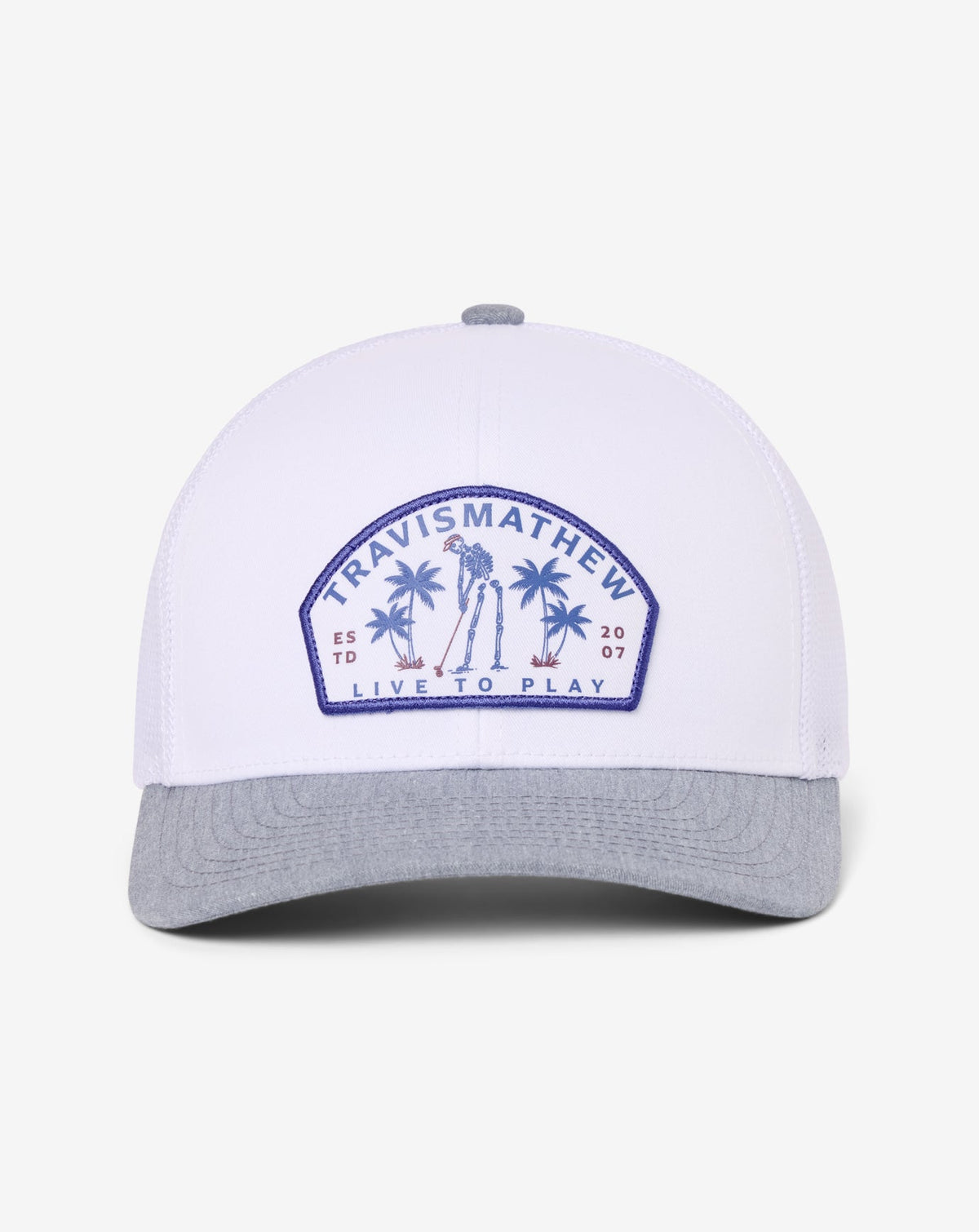 TravisMathew | Dark Ages Snapback Hat - White